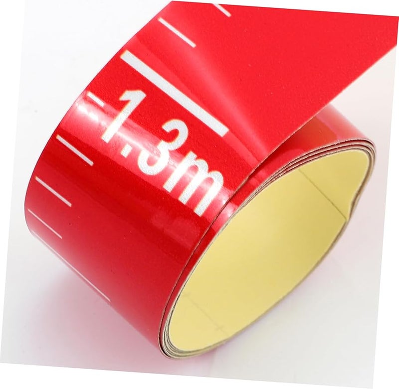 مقياس مستوى الماء العاكز ملصق ذاتي اللصق مسطرة قياس الماء لحوض السباحة حوض الأسماك الخزان البركة - Image 5